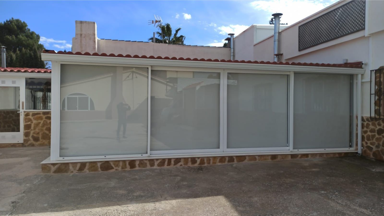 cerramiento marquesina estores elda
